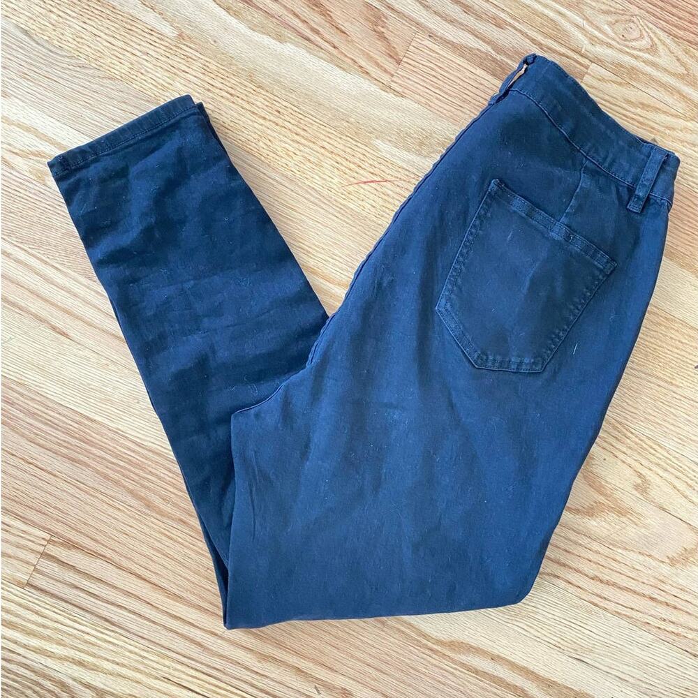 SHEIN Women Black 1XL High Rise Denim Jeans